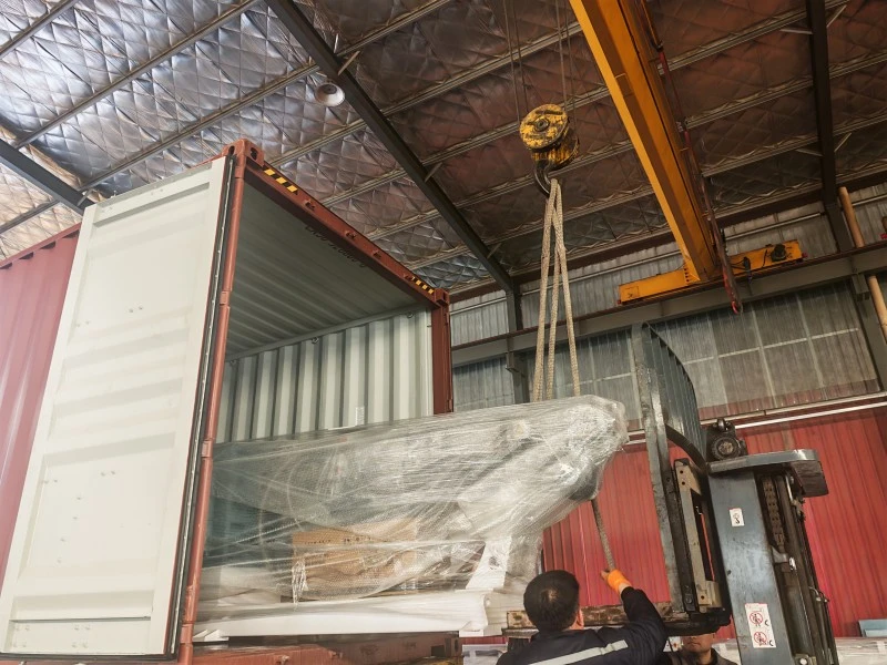 Talian Pengeluaran Paip PPR Dihantar Ke Algeria