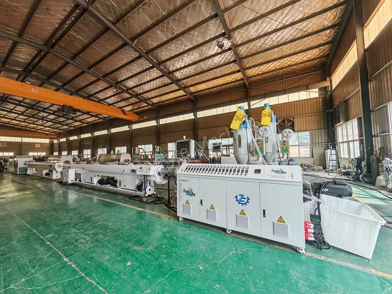 Algeria 16-63mm Barisan Pengeluaran Paip PPR Tiga Lapisan
