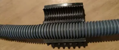 PVC corrugated pipe machine