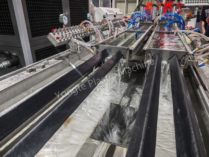 4-Cavity Recycled Plastic Profile Production Line