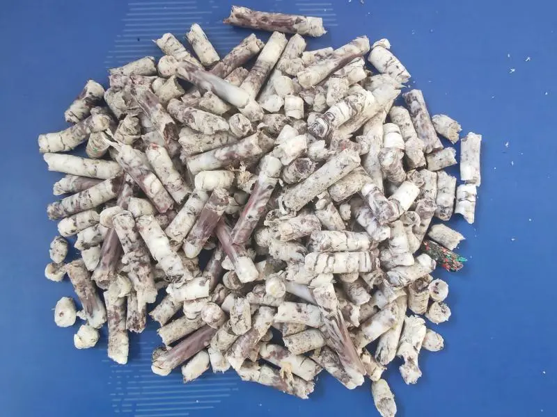 Plastic film recycling pelletizer