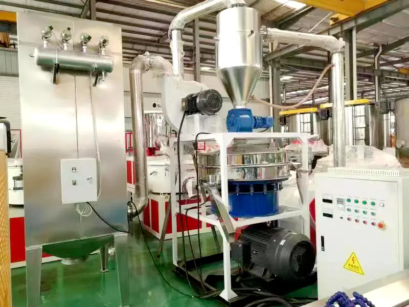 Mesin Penghancur dan Pengisar PVC